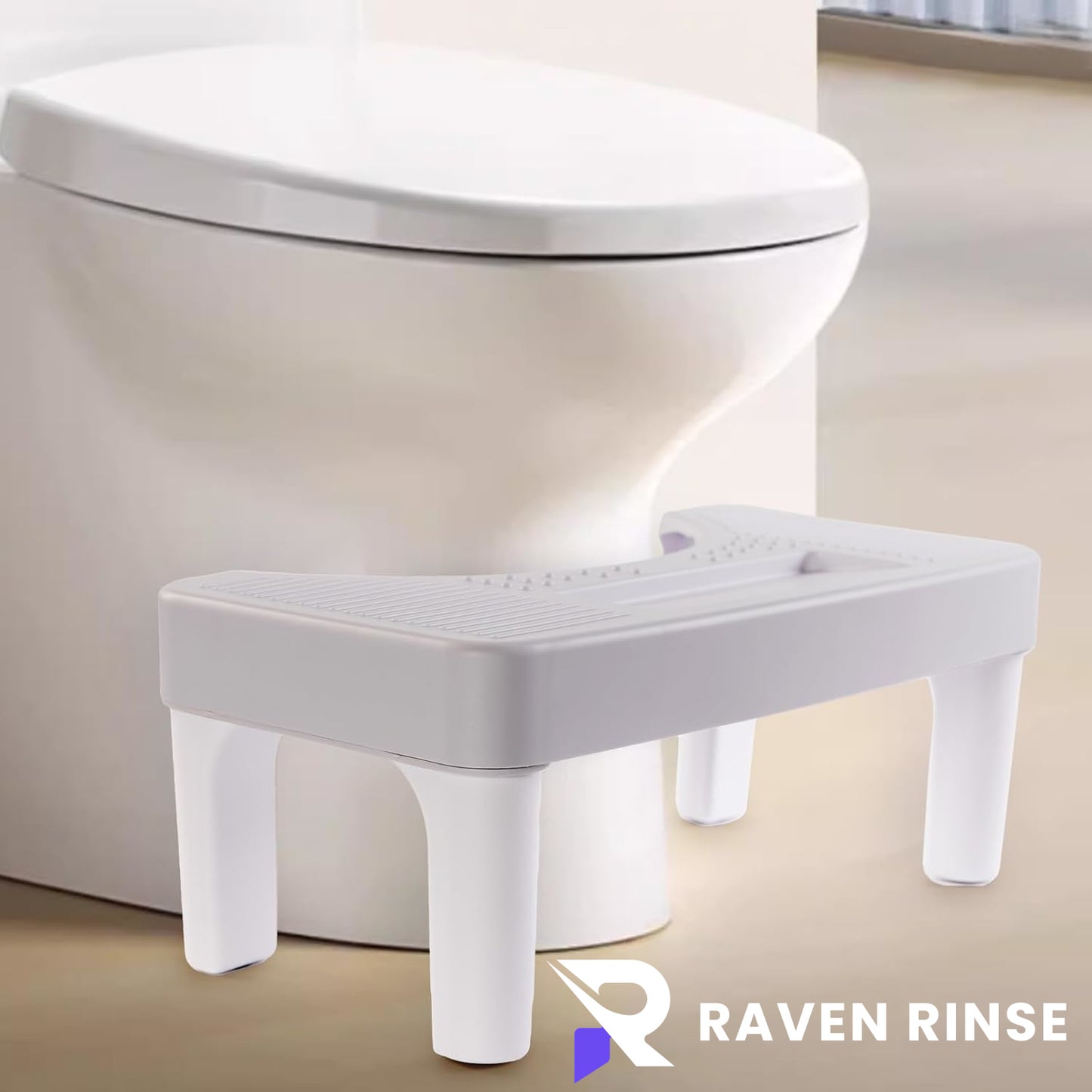 RavenRinse Premium Potty Perch